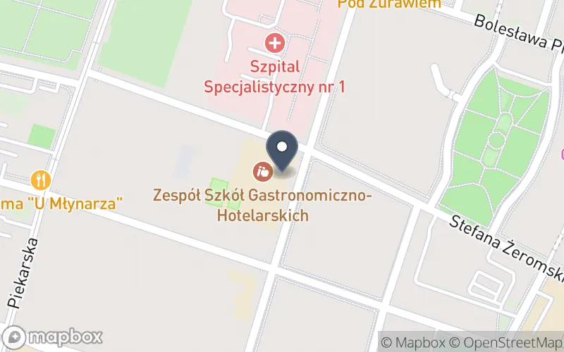 Lokalizacja: Zespół Szkół Gastronomiczno-Hotelarskich