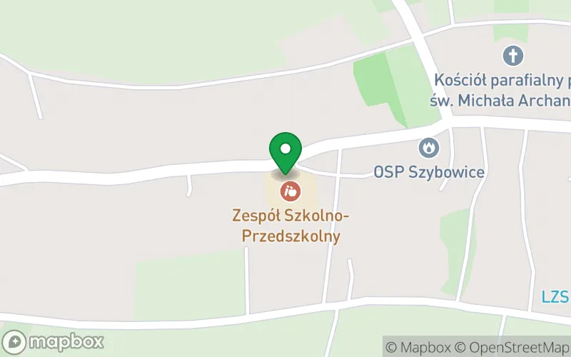 Lokalizacja: Publiczne Przedszkole w Szybowicach