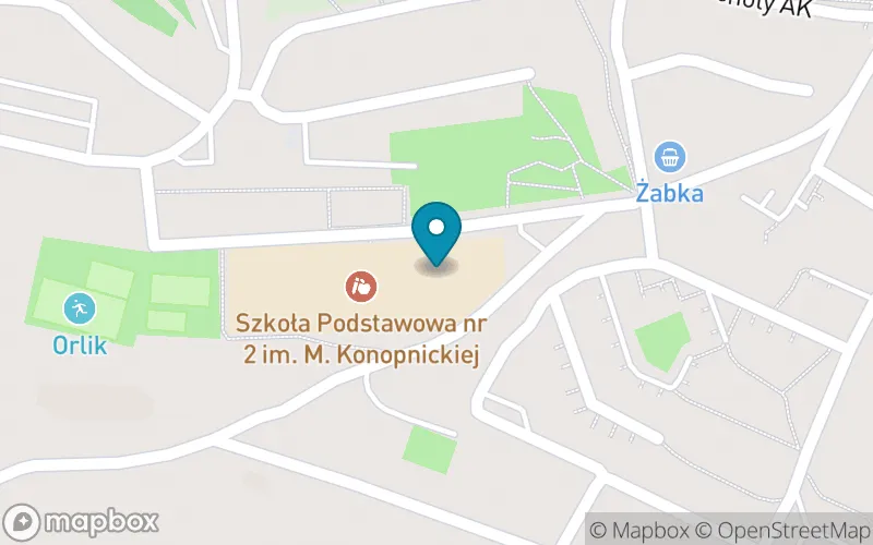 Lokalizacja: Szkoła Podstawowa nr 2 im. M. Konopnickiej w Miechowie