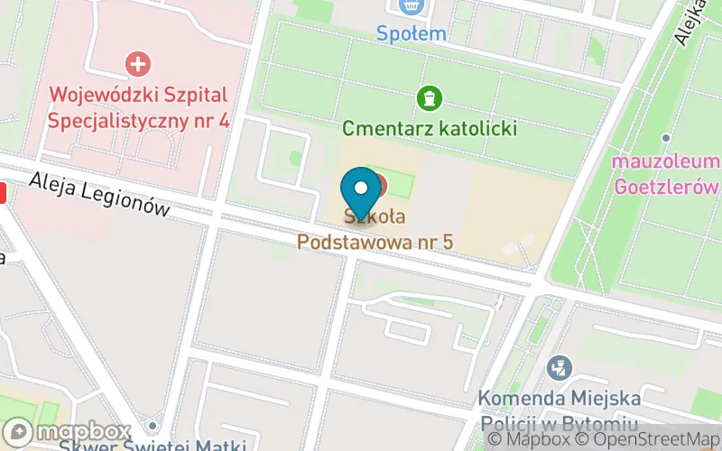 Lokalizacja: Szkoła Podstawowa nr 5 im. Poli Maciejowskiej