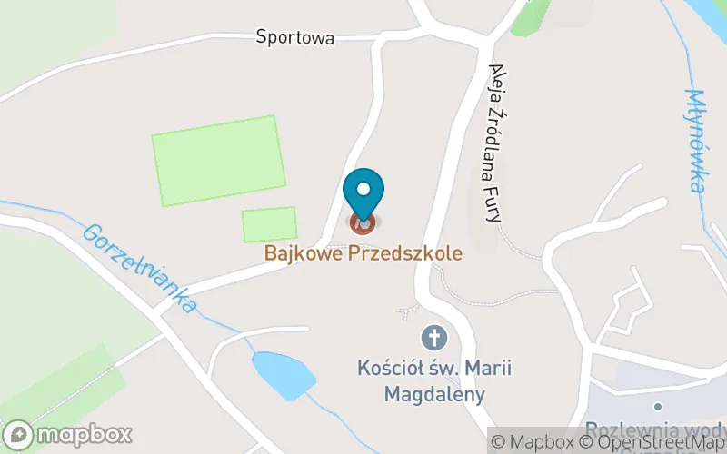 Lokalizacja: Szkoła Podstawowa w Gorzanowie