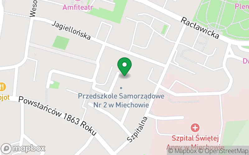 Lokalizacja: Przedszkole Samorządowe nr 2 w Miechowie