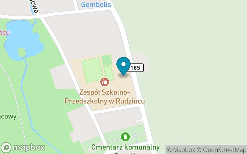 Lokalizacja: Szkoła Podstawowa im. Jana Pawła II w Rudzińcu