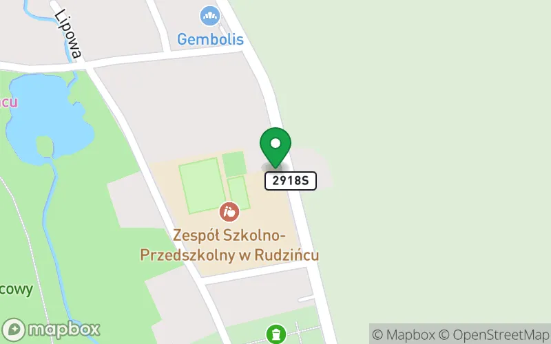 Lokalizacja: Przedszkole Publiczne w Rudzińcu