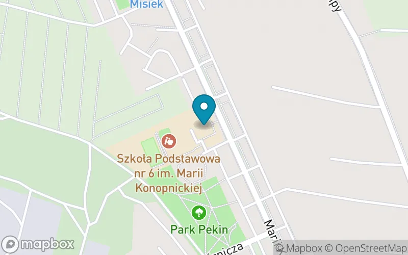 Lokalizacja: Szkoła Podstawowa nr 6 im. Marii Konopnickiej w Będzinie
