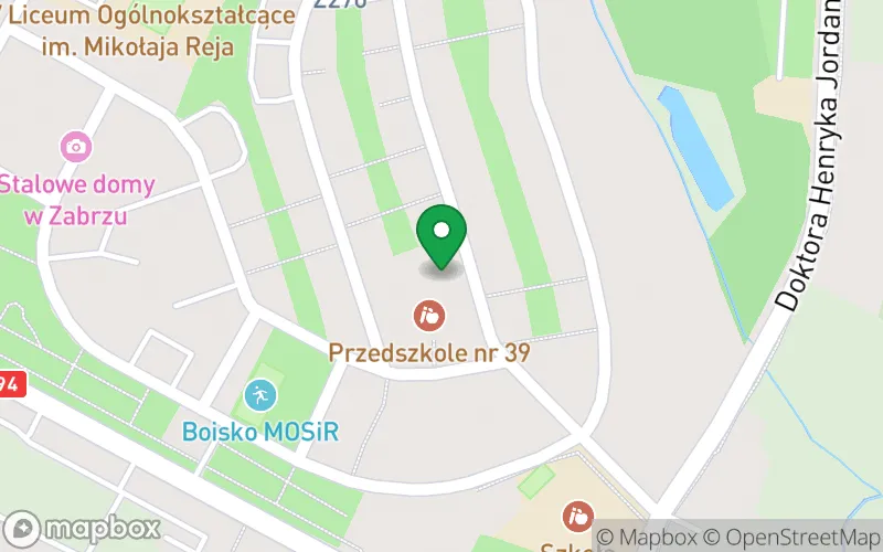 Lokalizacja: Przedszkole nr 39 w Zabrzu