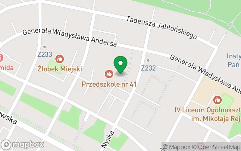 Lokalizacja: Przedszkole nr 41 w Zabrzu