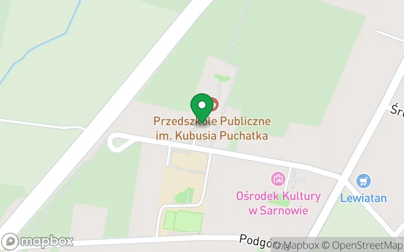 Lokalizacja: Przedszkole Publiczne im. Kubusia Puchatka w Sarnowie