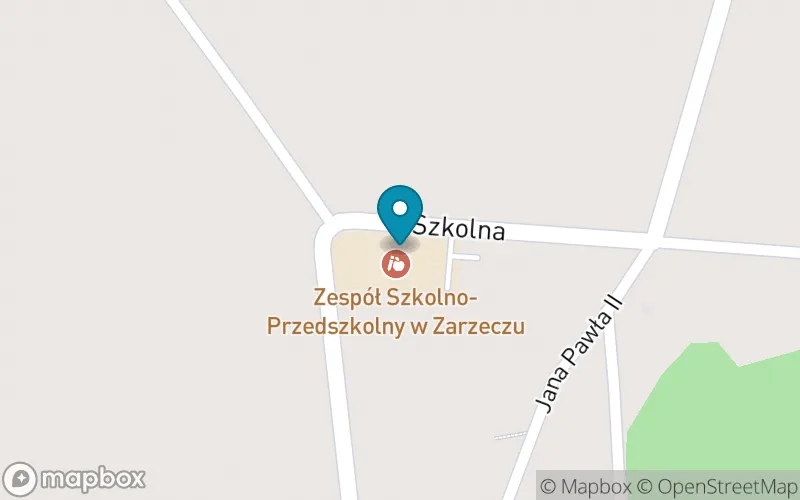 Lokalizacja: Szkoła Podstawowa w Zarzeczu