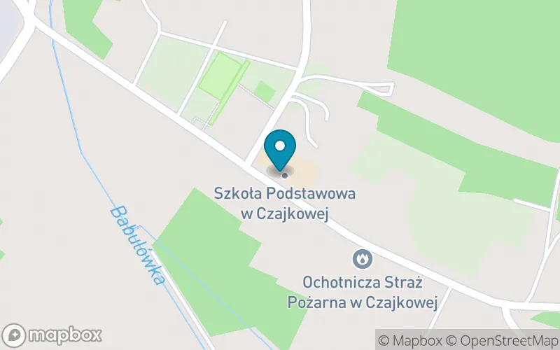 Lokalizacja: Szkoła Podstawowa im. Św. Jana Pawła II w Czajkowej