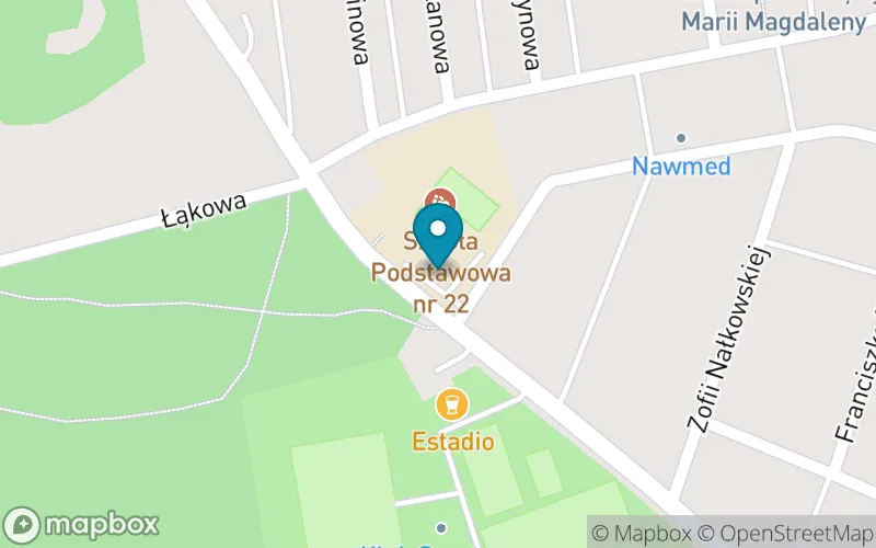 Lokalizacja: Szkoła Podstawowa nr 22 im. Marii Skłodowskiej-Curie w Dąbrowie Górniczej, Aleja Zwycięstwa 44