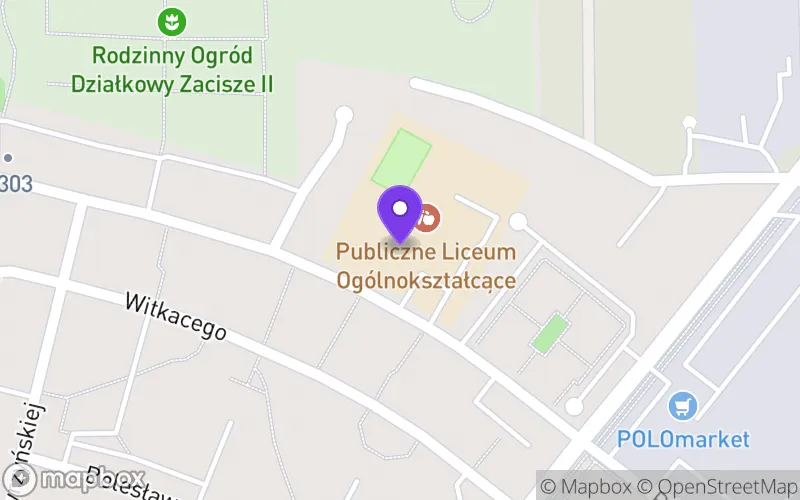 Lokalizacja: Publiczne Liceum Ogólnokształcące Towarzystwa Salezjańskiego im. Św. Dominika Savio
