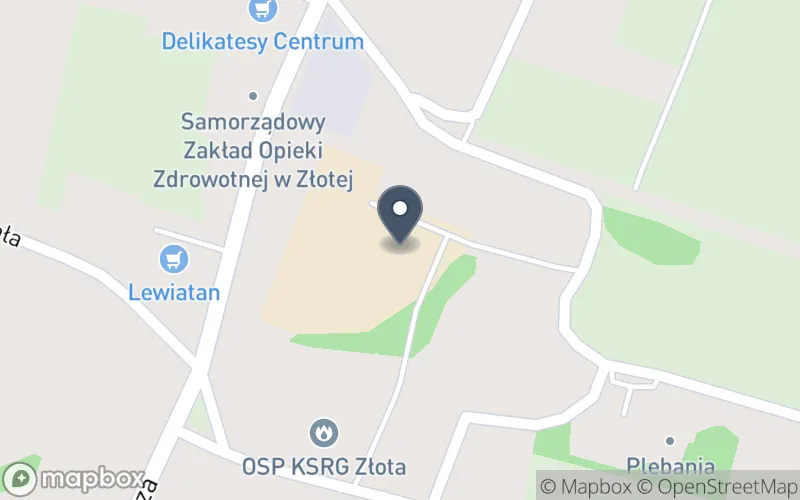 Lokalizacja: Zespół Placówek Oświatowych w Złotej