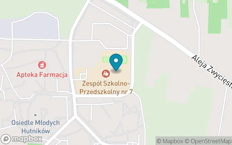 Lokalizacja: Szkoła Podstawowa nr 31 im. Zagłębia Dąbrowskiego w Zespole Szkolno-Przedszkolnym nr 7 w Dąbrowie Górniczej