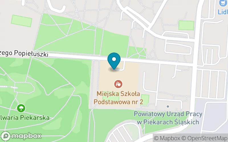 Lokalizacja: Miejska Szkoła Podstawowa nr 2 w Piekarach Śląskich