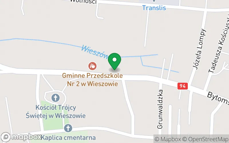 Lokalizacja: Przedszkole w Wieszowie