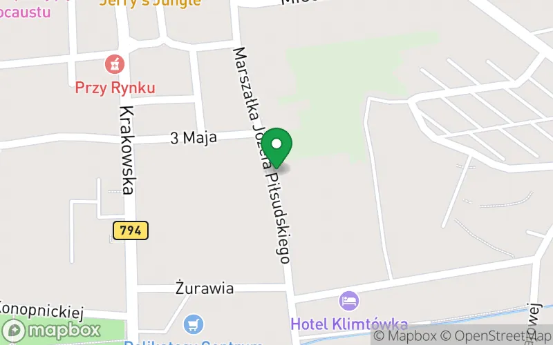 Lokalizacja: Przedszkole Publiczne nr 1 w Wolbromiu