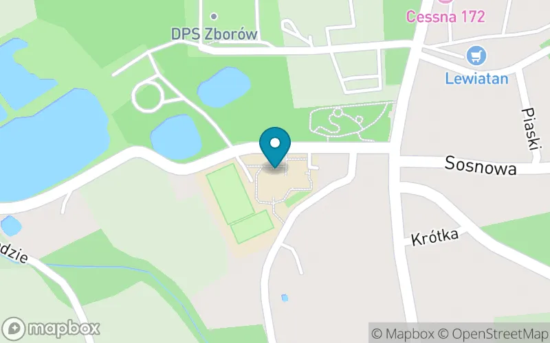 Lokalizacja: Szkoła Podstawowa w Zborowie