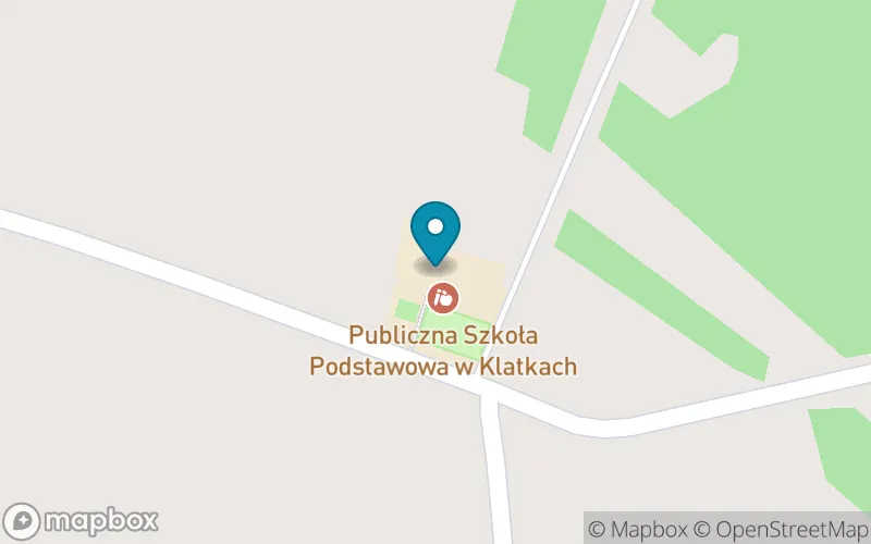Lokalizacja: Publiczna Szkoła Podstawowa w Klatkach