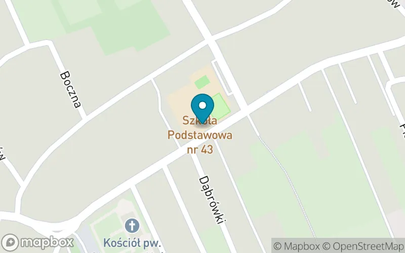 Lokalizacja: Szkoła Podstawowa nr 43