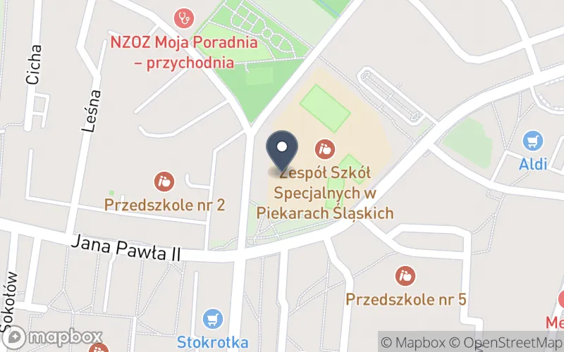 Lokalizacja: Zespół Szkół Specjalnych w Piekarach Śląskich
