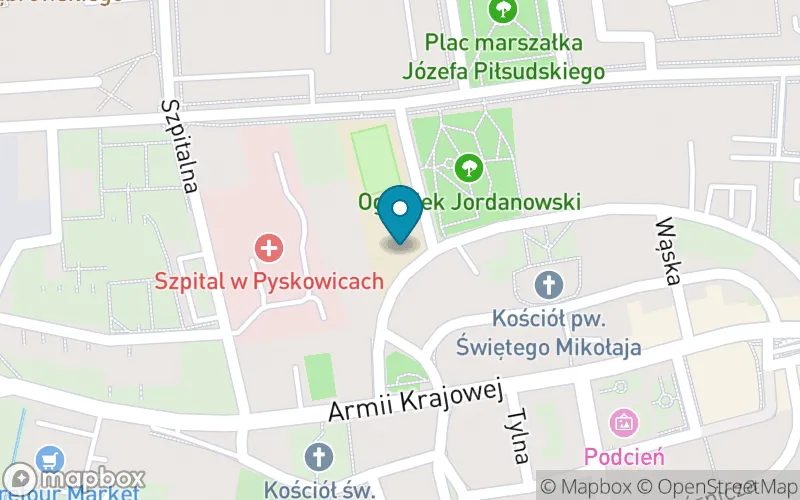 Lokalizacja: Szkoła Podstawowa Specjalna w Pyskowicach w Zespole Szkół Specjalnych z Siedzibą w Pyskowicach przy ul. Poniatowskiego 2