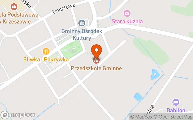 Lokalizacja: Żłobek Gminny w Krzeszowie