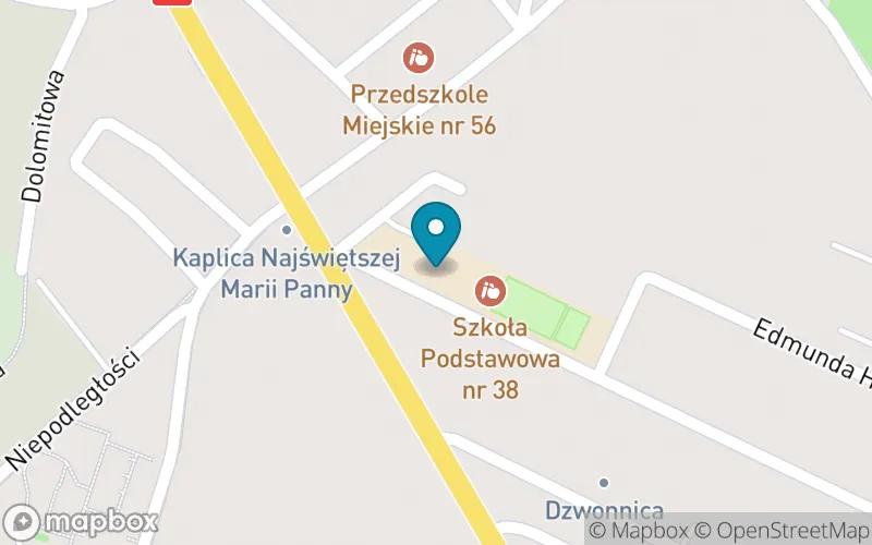 Lokalizacja: Szkoła Podstawowa nr 38 im. Jana III Sobieskiego