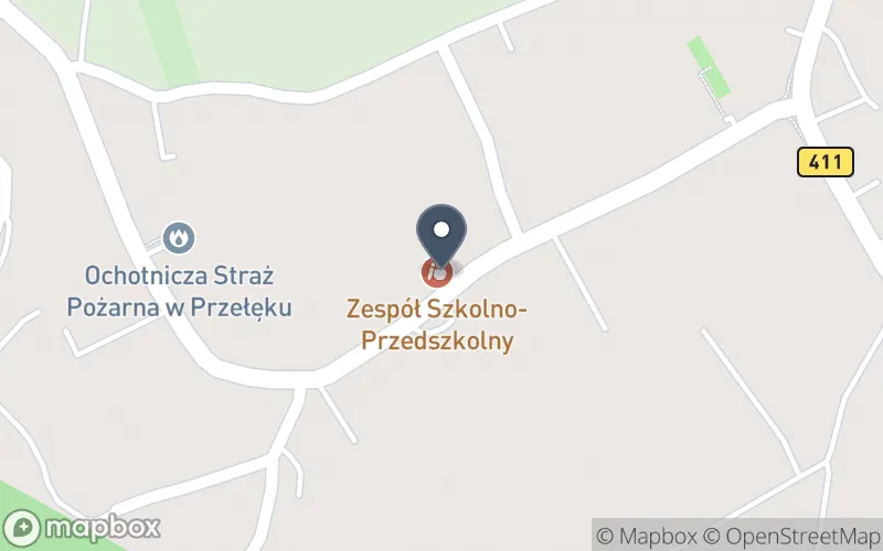 Lokalizacja: Zespół Szkolno - Przedszkolny w Przełęku