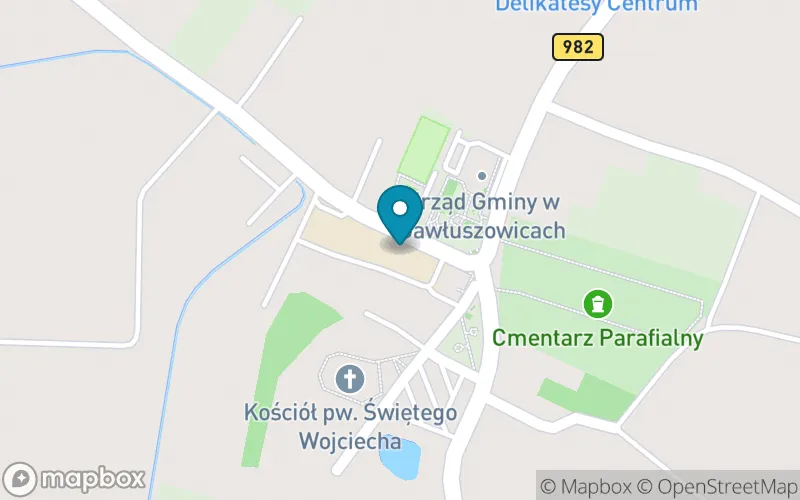 Lokalizacja: Szkoła Podstawowa im. Władysława Jasińskiego w Gawłuszowicach