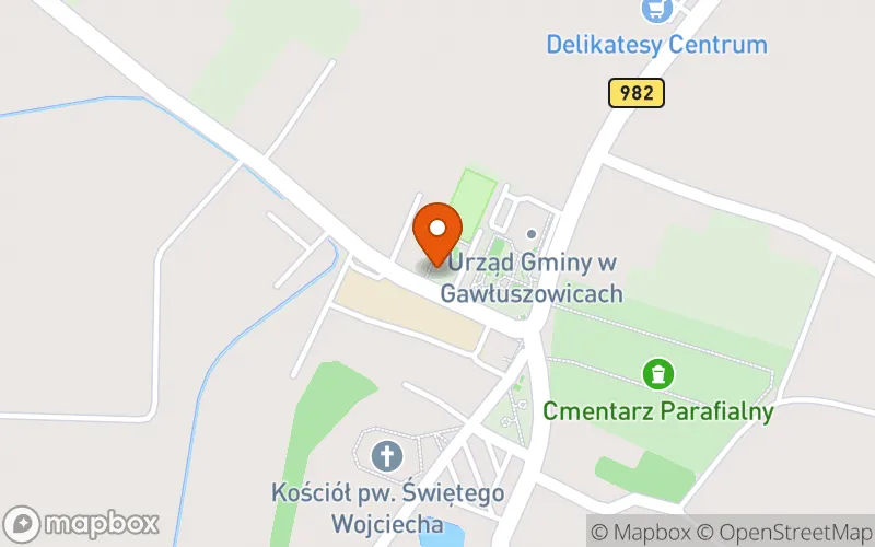 Lokalizacja: Gminny Żłobek "Akademia Wojtka Niedźwiadka" w Gawłuszowicach