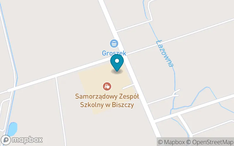 Lokalizacja: Szkoła Podstawowa w Biszczy
