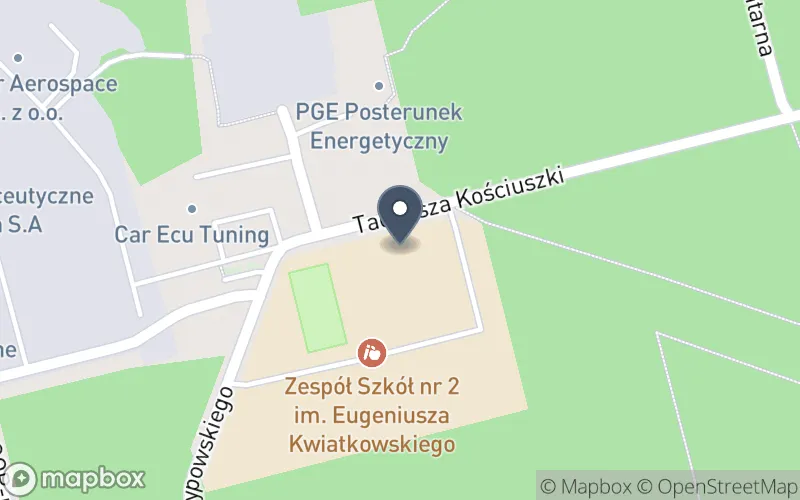 Lokalizacja: Zespół Szkół nr 2 im. Eugeniusza Kwiatkowskiego w Nowej Dębie