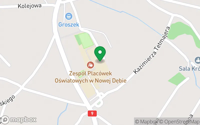 Lokalizacja: Przedszkole nr 4 w Nowej Dębie