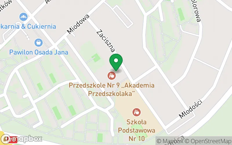 Lokalizacja: Przedszkole nr 9 "Akademia Przedszkolaka"