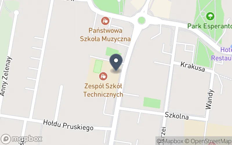 Lokalizacja: Zespół Szkół Technicznych w Kłodzku