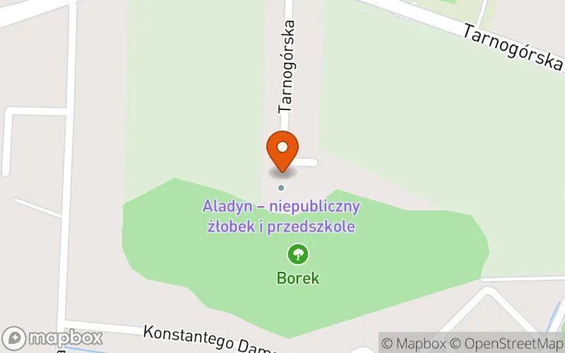 Lokalizacja: Niepubliczny Żłobek ALADYN