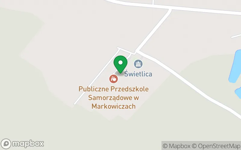 Lokalizacja: Publiczne Przedszkole Samorządowe w Markowiczach