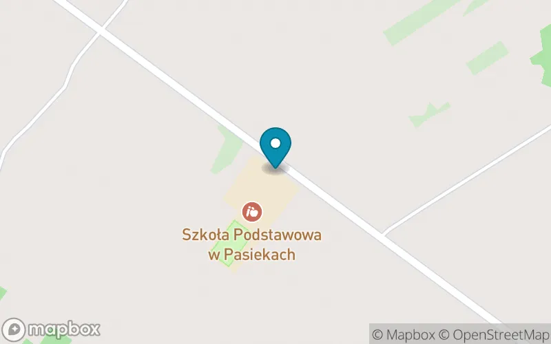 Lokalizacja: Szkoła Podstawowa w Pasiekach