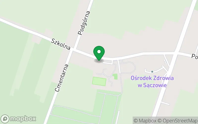 Lokalizacja: Przedszkole Publiczne w Sączowie