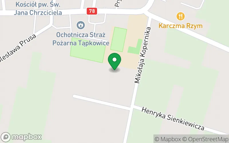 Lokalizacja: Przedszkole w Tąpkowicach