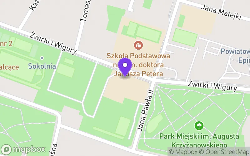 Lokalizacja: II Liceum Ogólnokształcące im. Gen. Władysława Sikorskiego w Tomaszowie Lubelskim