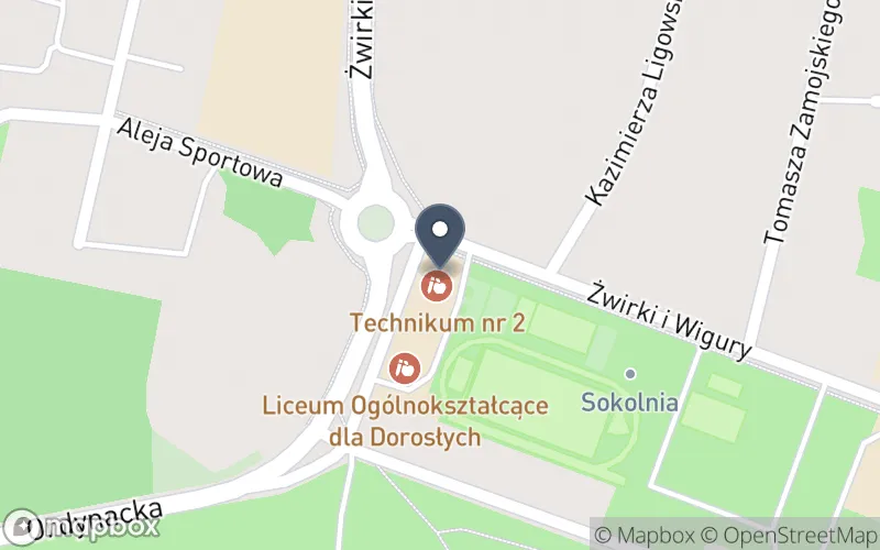 Lokalizacja: Zespół Szkół Techniczno-Motoryzacyjnych im. Jarosława Dąbrowskiego w Tomaszowie Lubelskim