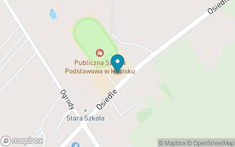 Lokalizacja: Publiczna Szkoła Podstawowa w Hucisku