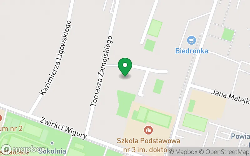 Lokalizacja: Przedszkole Samorządowe nr 2 w Tomaszowie Lubelskim