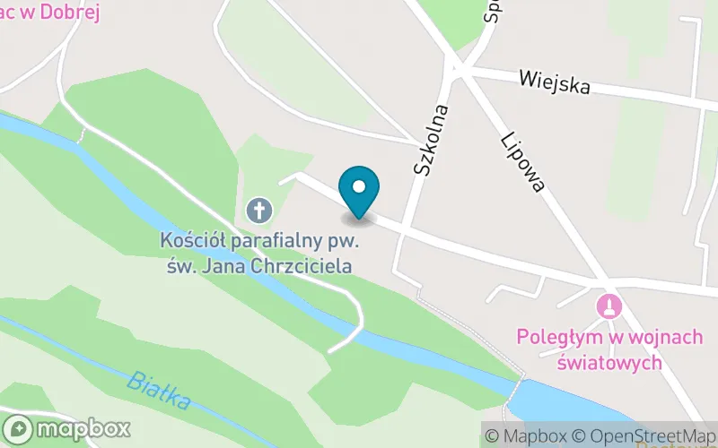 Lokalizacja: Szkoła Podstawowa w Dobrej