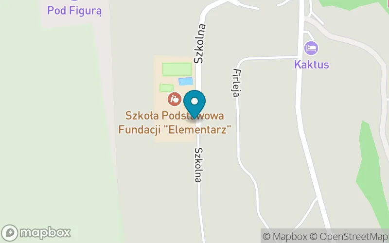 Lokalizacja: Szkoła Podstawowa Fundacji "Elementarz" w Podzamczu