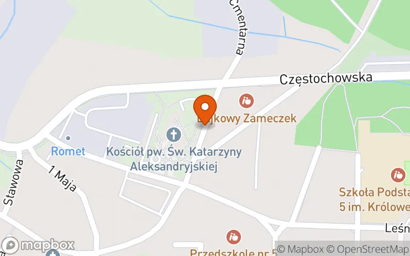 Lokalizacja: Aneta Pasieka Niepubliczny Żłobek "Bajkowy Zameczek"