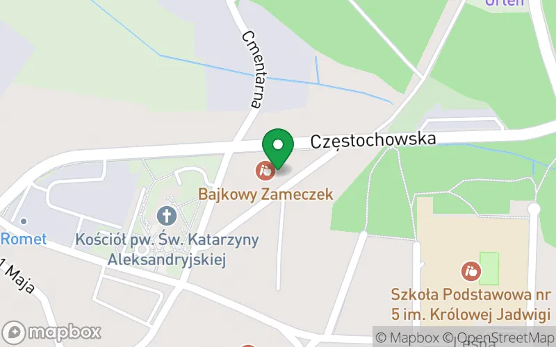Lokalizacja: Przedszkole Niepubliczne "Bajkowy Zameczek"
