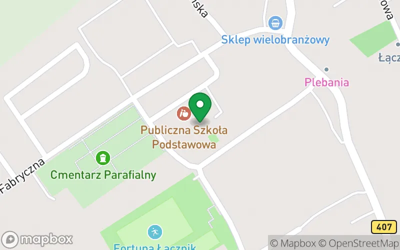 Lokalizacja: Publiczne Przedszkole w Łączniku